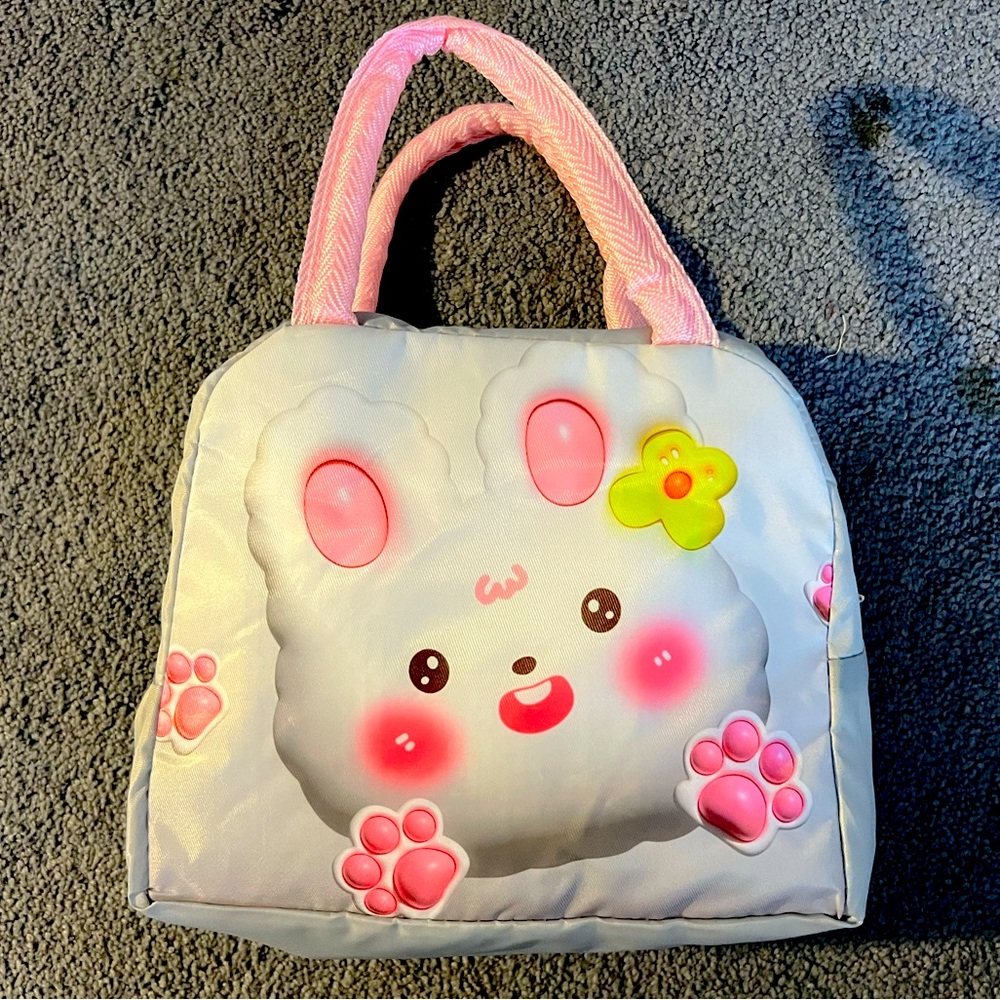 NEW Cartoon Bunny Lunch Bag